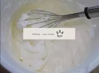 For the cream, whisk the greasy cream (at least 33...