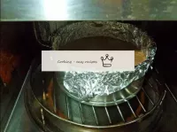 Place the dough tin in a cold oven and turn it on,...