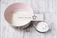 For the cream, you can use ready-made store cream ...