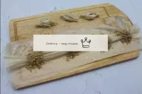 Take the next sheet of dough, brush with melted bu...