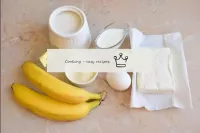 How to make a curd casserole with a banana in the ...