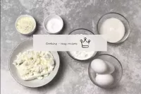 How to make curd roll? Prepare the ingredients for...