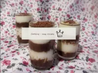 Vanilla chocolate pudding...