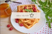 Wiener waffeln auf kefir...