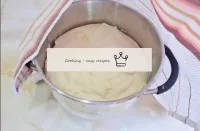 In an hour, the dough will increase in volume. ...
