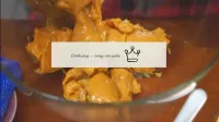 Put a can of cooked condensed milk in a bowl. ...