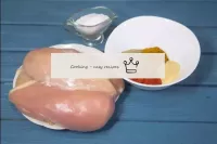 Wie treibt man ein Huhn? Bereiten Sie die Produkte...