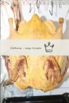 Hang the duck for drying in the refrigerator for a...
