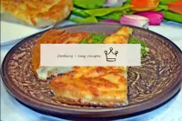 효모에 khachapuri megrelsky...