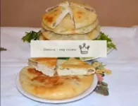 Khachapuri with meat...