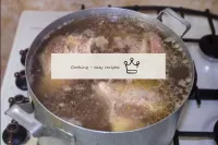 Bring the contents of the pan to a boil, without f...
