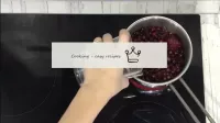 Pour the berries with water, bring to a boil and c...