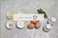 Dereotu ve peynirli yumurta nasıl yapılır? Ürünler...