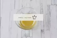 Soak the gelatin in 50ml of cold water and leave t...