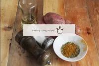 Como cozinhar batatas com doces no forno? Peguem n...