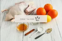 Como assar um pato com laranja? Prepare os ingredi...