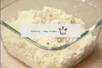 Gently wipe the cottage cheese with a spoon throug...