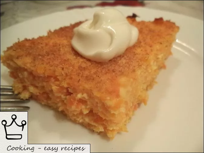Casserole de carottes au fromage cottage