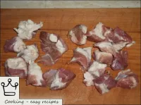 Comment faire frire à la maison : Couper la viande...