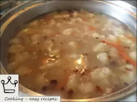 Cocine la sopa durante 5-7 minutos más (hasta que ...