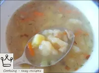 Zuppa con fette (mite) (4 porzioni)...