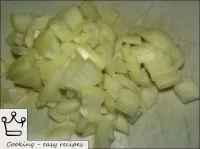 Chop the onions. ...