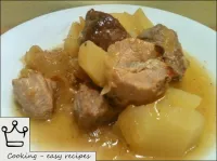 You can serve stew with potatoes to the table. Enj...