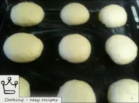 Divide the finished dough in the form of balls int...
