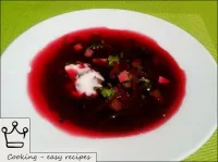 Borsch frío i...