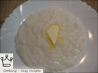 Rice porridge...