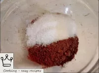 How to make cocoa with cream or milk: Cocoa powder...