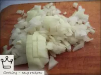Peel, wash, grind the onions. ...