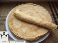 Early ripening pancakes (skorodushki)...