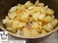 It is better if there is a layer of potatoes on to...