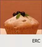 Décorer le muffin est plus facile en saupoudrant l...