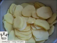 Rinse the potatoes well. ...
