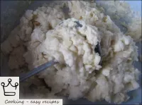 Mix cool dough from warm water, vegetable oil, sal...
