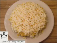 Put the eggs in the next layer. And also spread wi...