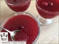 Cool the cherry jelly in the refrigerator for 1-2 ...