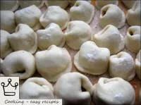 Egg dumpling dough...