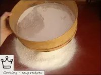 How to make manta dough: Knead the dough from flou...