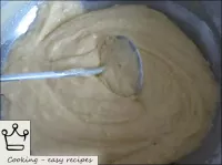 Then add the whipped proteins in small portions, g...