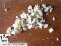 Peel and finely chop the garlic. ...