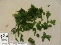 Dill or parsley greens are also finely chopped. ...