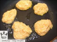 Fry small fritters from the cooked mass. To do thi...