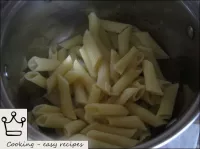 Put the pasta in boiling water, salt and cook unti...