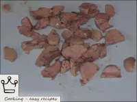 Remove the cod liver and cut into slices. ...
