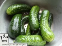 How to make low-salted cucumbers: Fresh cucumbers ...