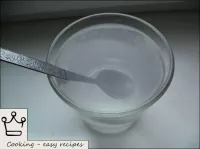 Dissolve the salt in warm water (or boiling water)...