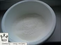 How to make fish pie dough: Sift the flour. ...